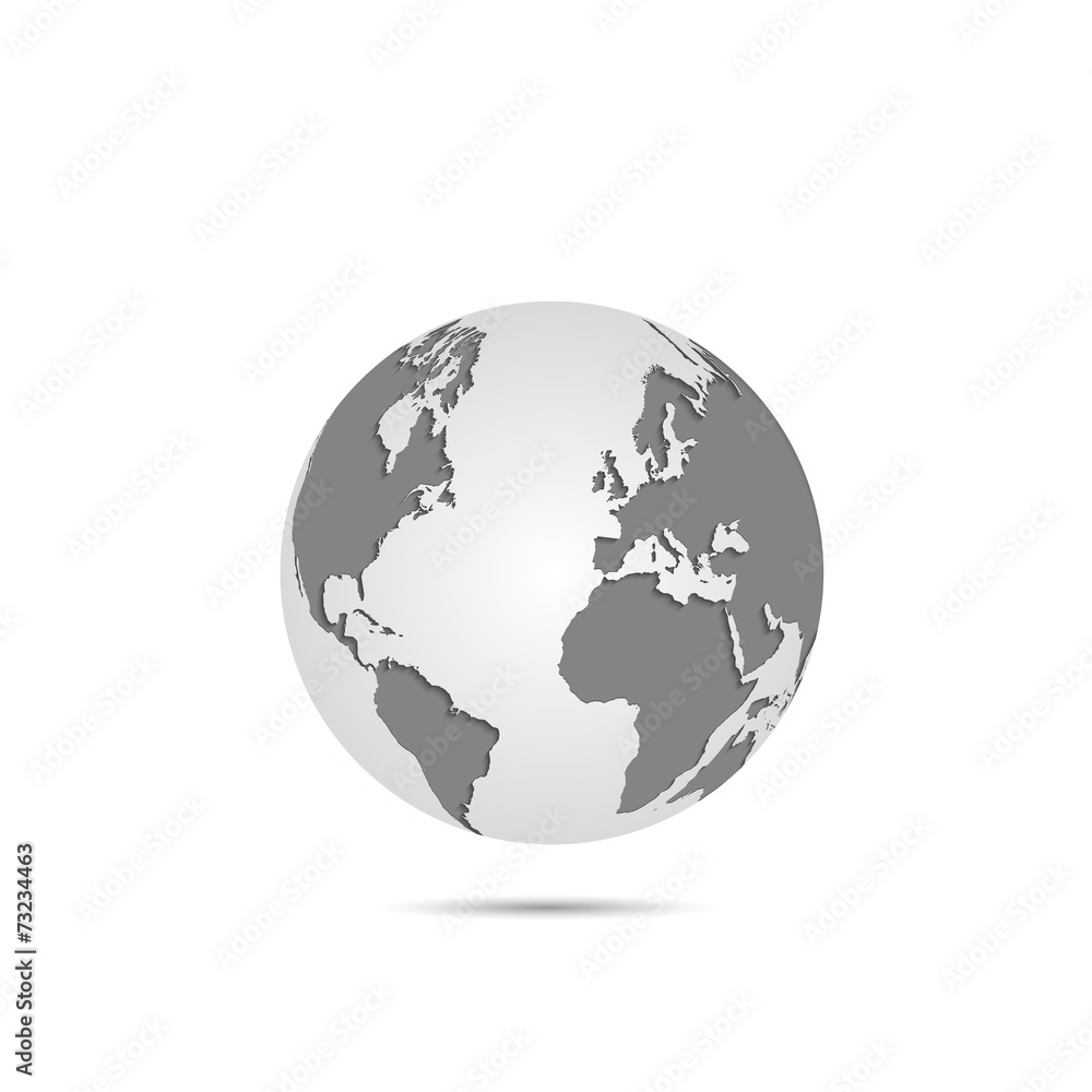 World Globe Illustration