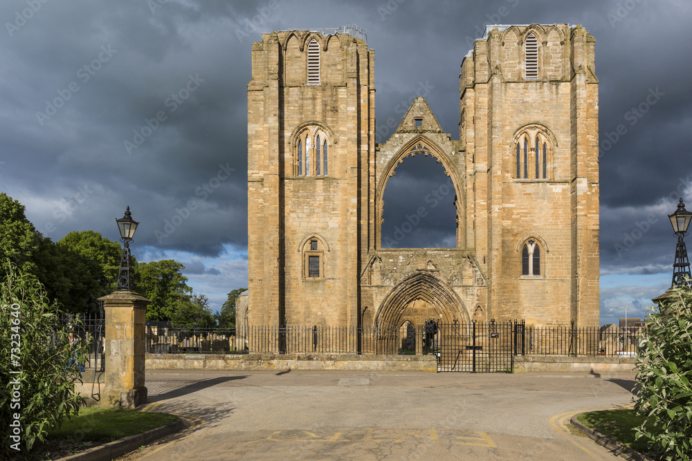 Elgin Cathedral in the north east of Scotland