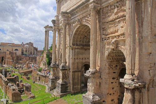 Forum Romanum in Roma Italy © michalsanca