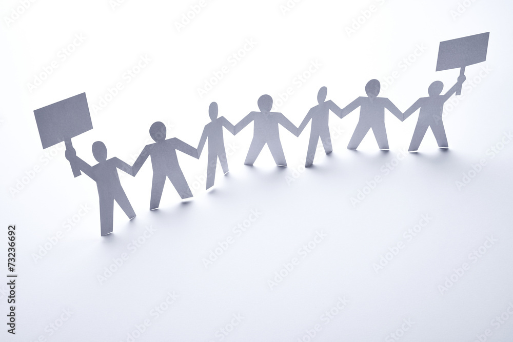 paper people community rally protest paper people community rally protest