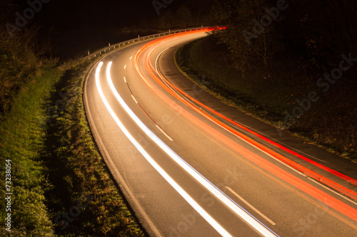 night car-curve