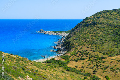 Beautiful bay between Costa Rei and Villasimius, Sardinia island