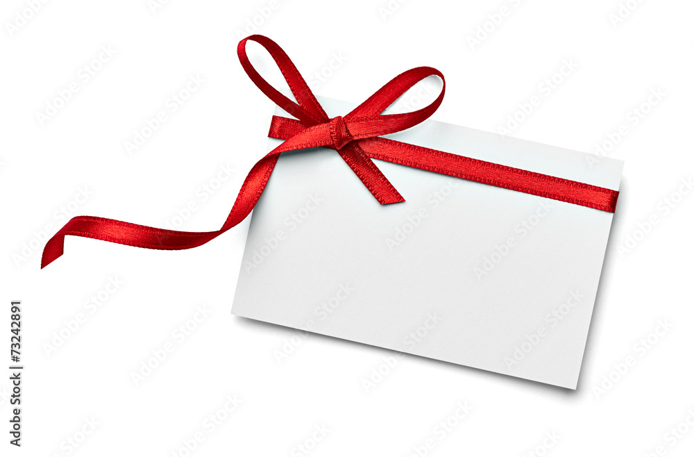ribbon bow card note chirstmas celebration greeting ribbon bow card note chirstmas celebration greeting