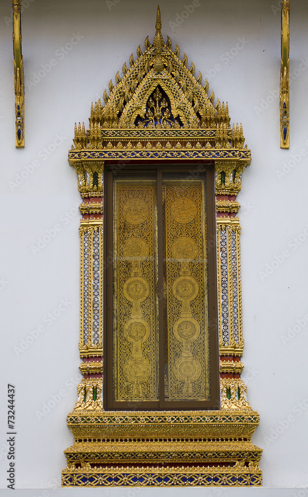 Thai stye window frame