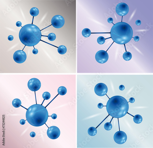 3 d - sphere. Wallpaper.