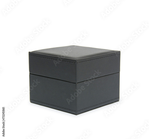 Black box isolated on white