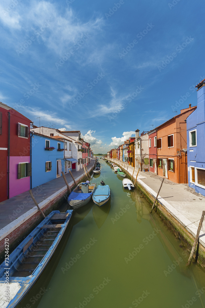 Burano island, Venice, Italy.