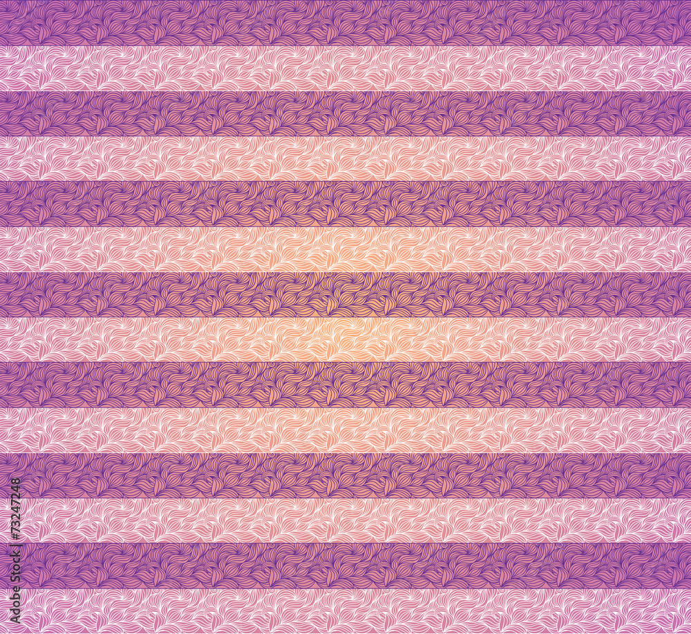 Striped background with a pattern of stylized waves. Striped background with a pattern of stylized waves.