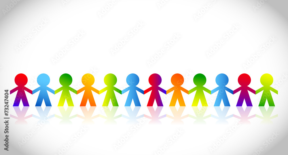 amicizia, comunità, colori, girotondo amicizia, comunità, colori, girotondo