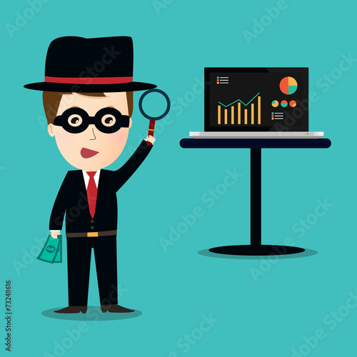 Vector of criminal Hacking private account