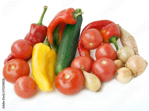 multicolor vegetables