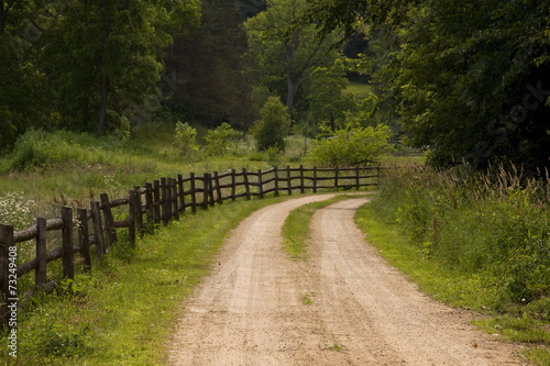 Rustic Country Road