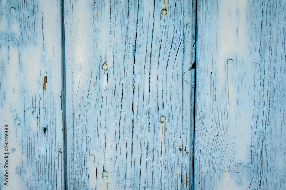 Fototapeta premium Porte en bois avec peinture écaillée