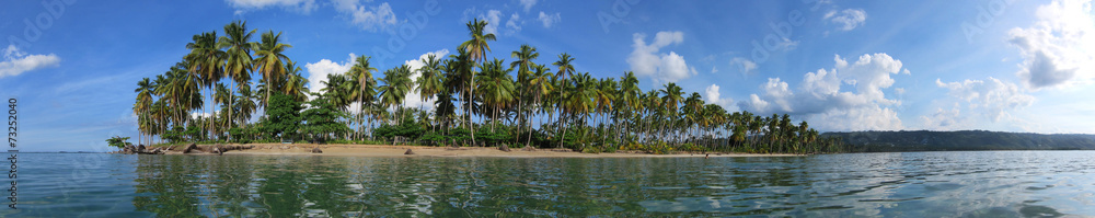 Dominican Beach panorama