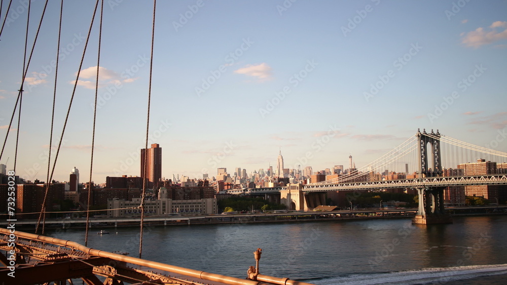 brooklyn side veiw on manhattan bridge 4k time lapse new york brooklyn side veiw on manhattan bridge 4k time lapse new york
