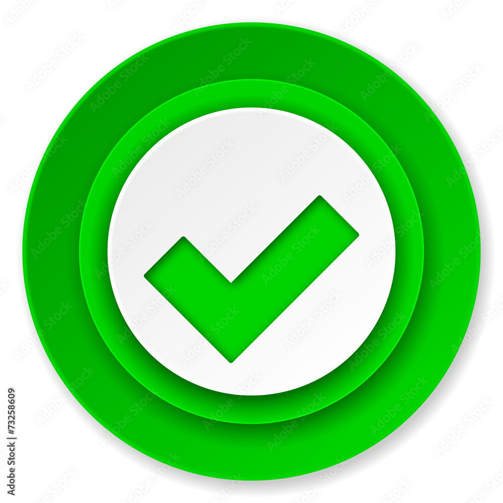 accept icon, check sign accept icon, check sign