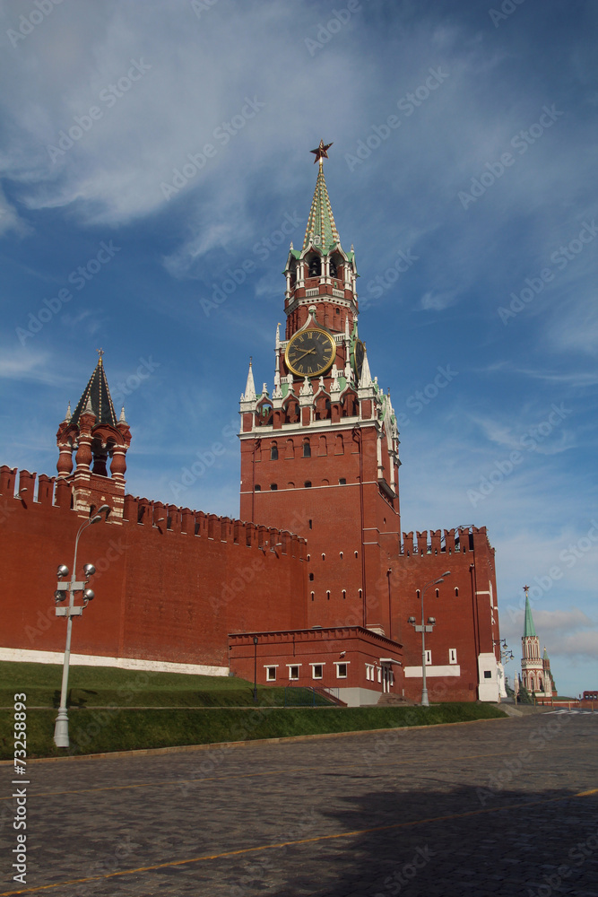 The Spasskaya Tower, Moscow