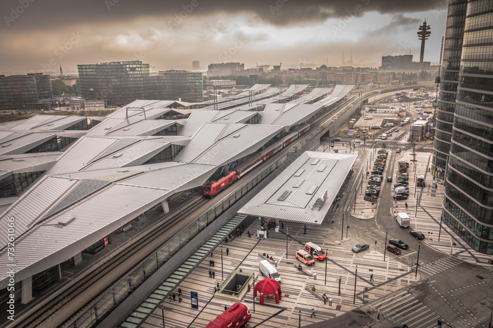 Naklejka premium Wiedeń - Dworzec Centralny