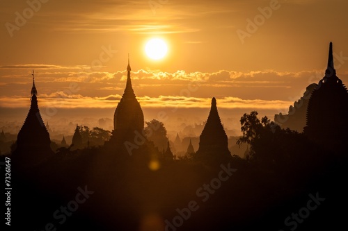 Sunrise at Bagan