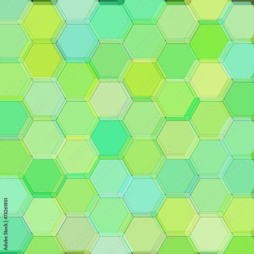 Background with acid green hexagons. Raster Background with acid green hexagons. Raster