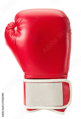 boxing glove isolated on the white background © Iurii Kachkovskyi