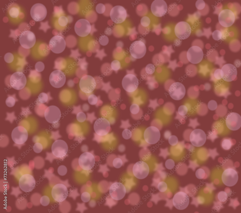 Dark red background with stars and circles Dark red background with stars and circles