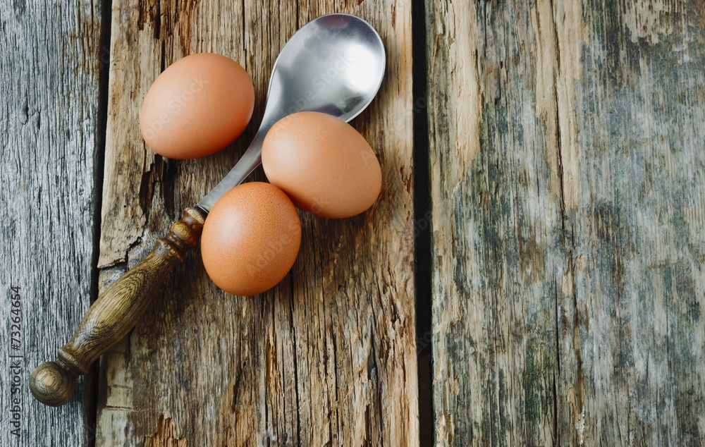 eggs and spoon eggs and spoon