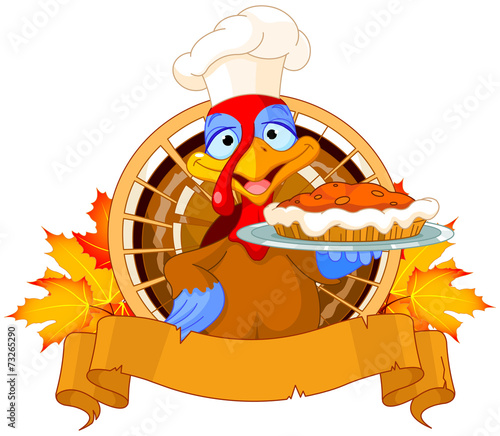 Turkey holds Pie
