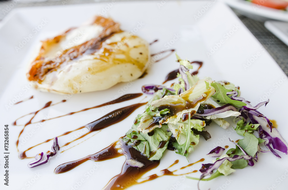 Provolone cheese salad Provolone cheese salad