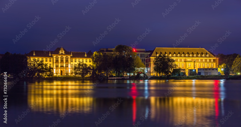 Naklejka premium Department of Justice, Equality and Integration in Kiel, Germany