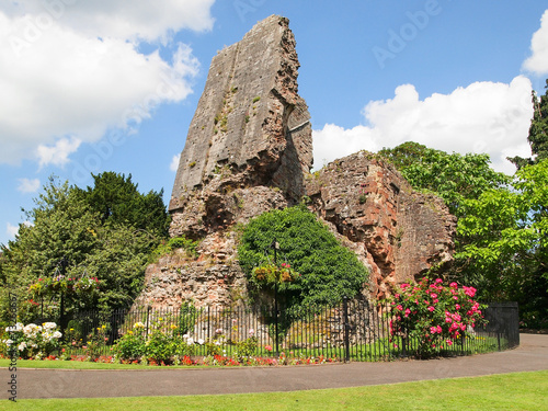 Bridgnorth castle ruins photo