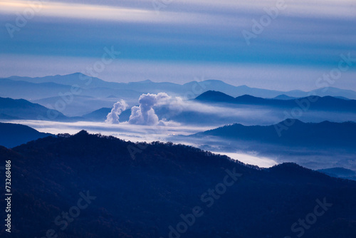 Sunrise in the Valley of the Blue Ridge Mountains 3
