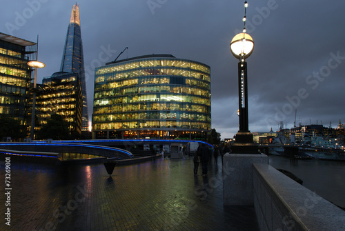 City of London and Tower Bridge