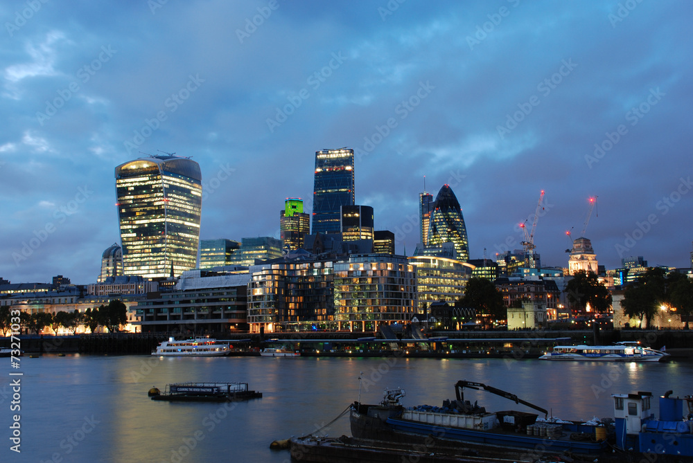 Fototapeta premium City of London and Tower Bridge