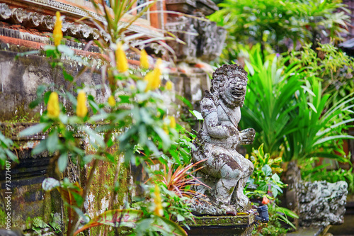 Traditional Balinese sculpture in Ubud, Bali