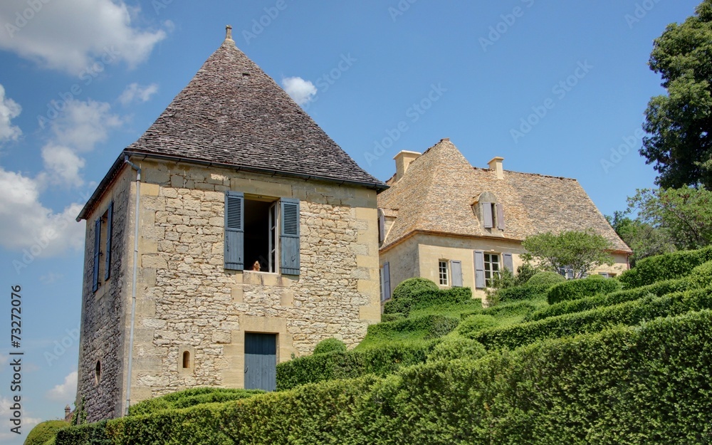 Fototapeta premium jardin topiaire en perigord