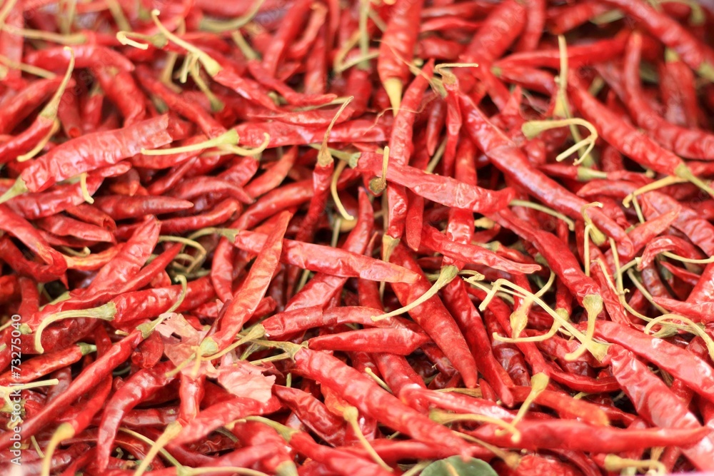 dried red chilli.