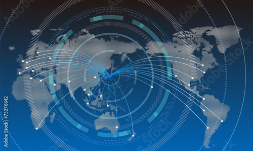 Infographics Vector Background #Global Business