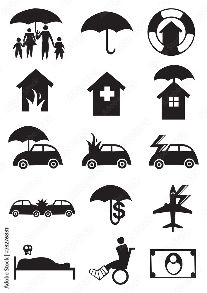 Icons for Insurance Industry
