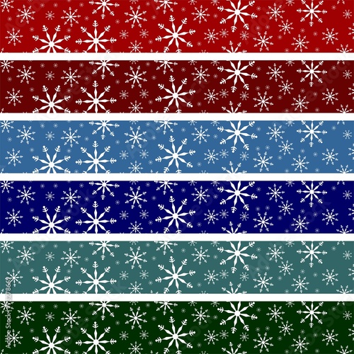 Schneeborte Snow border