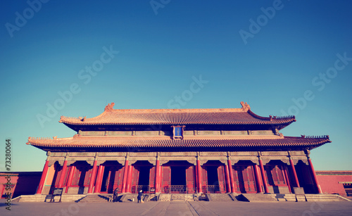 Forbidden City in a Sunny Day