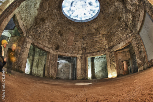 domus aurea in rome internal view photo