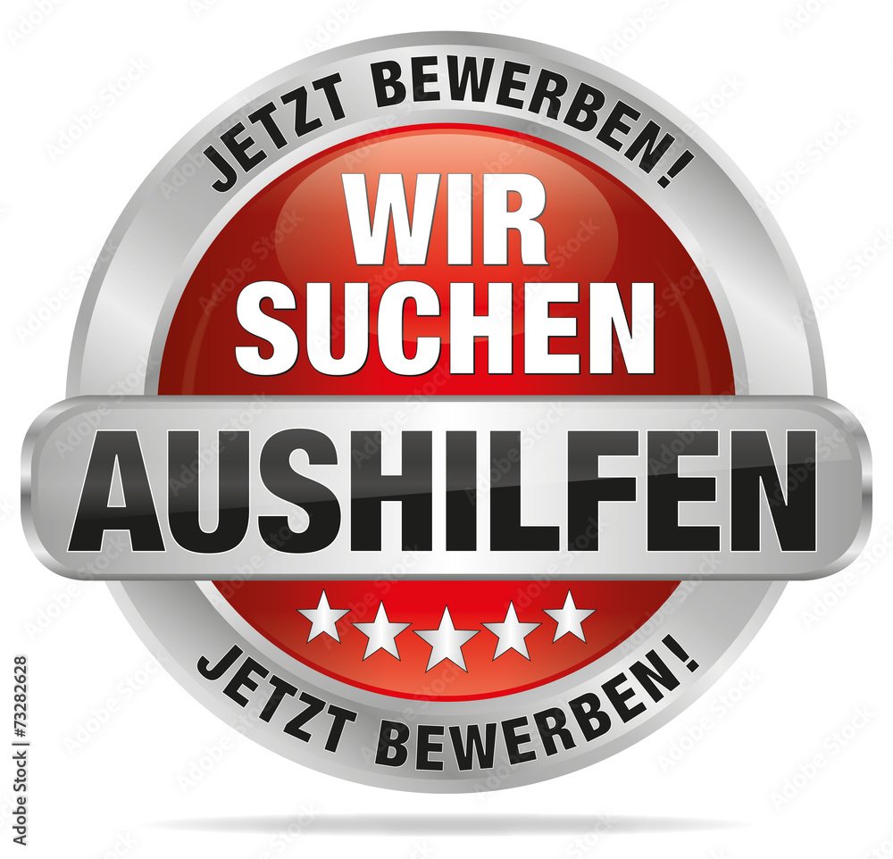 Wir suchen Aushilfen! Jetzt bewerben! Wir suchen Aushilfen! Jetzt bewerben!