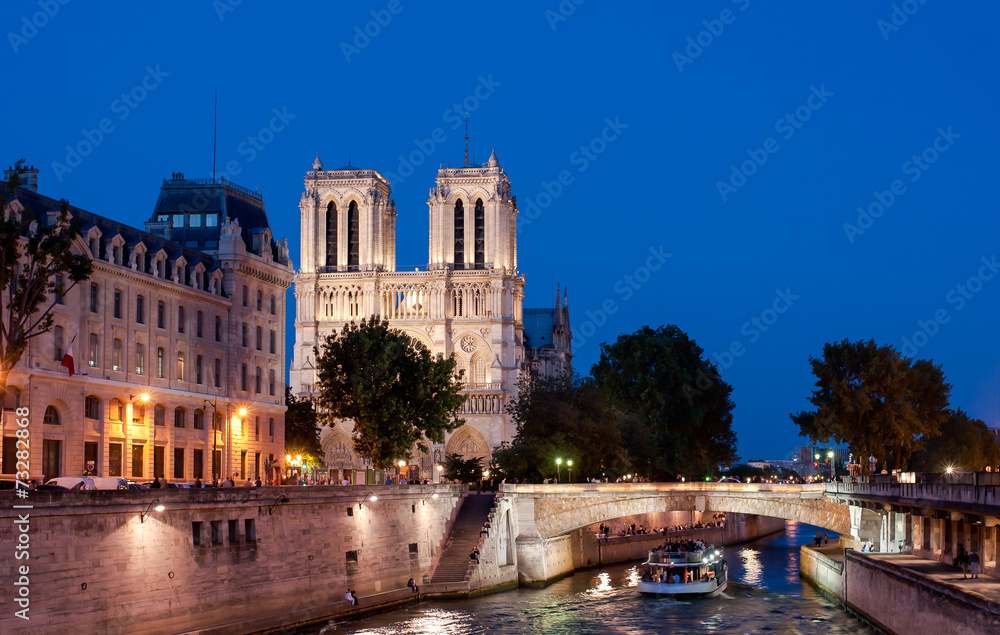 Fotografie Paris bei Nacht