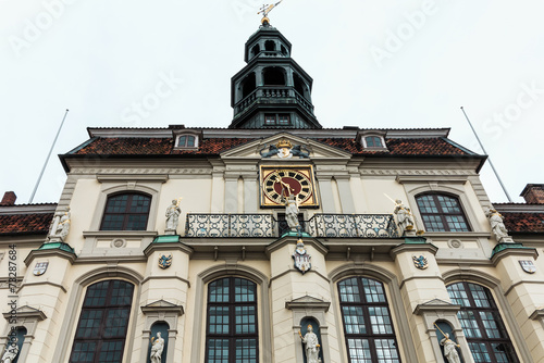 Das historische Lüneburger Rathaus am Marktplatz