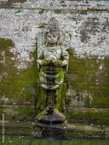 Goa Gajah temple in Bali photo