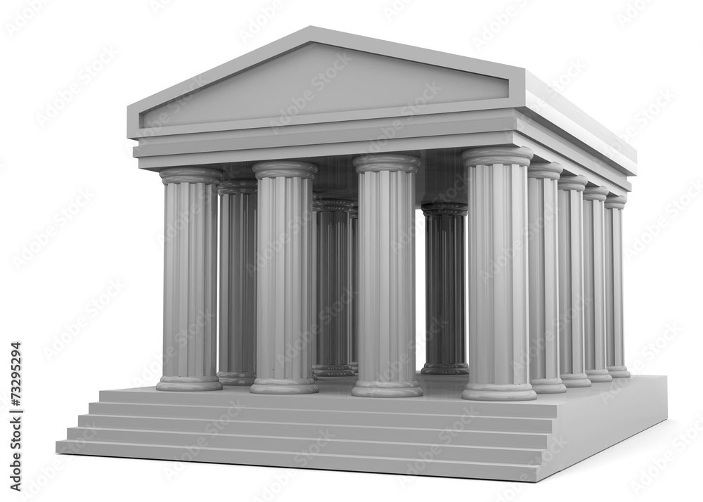 Fototapeta premium Temple - 3D
