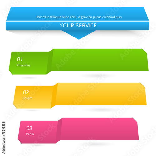 range-of-services-of-horizontal-banners-on-white-background