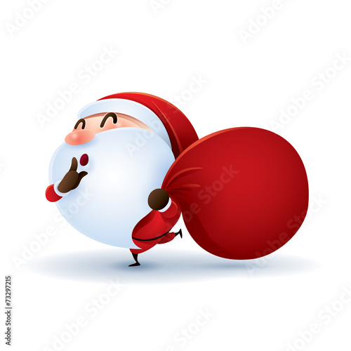 Santa Claus is coming.