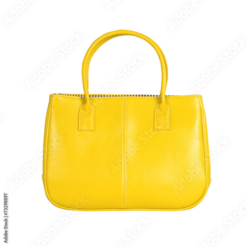 Yellow female bag